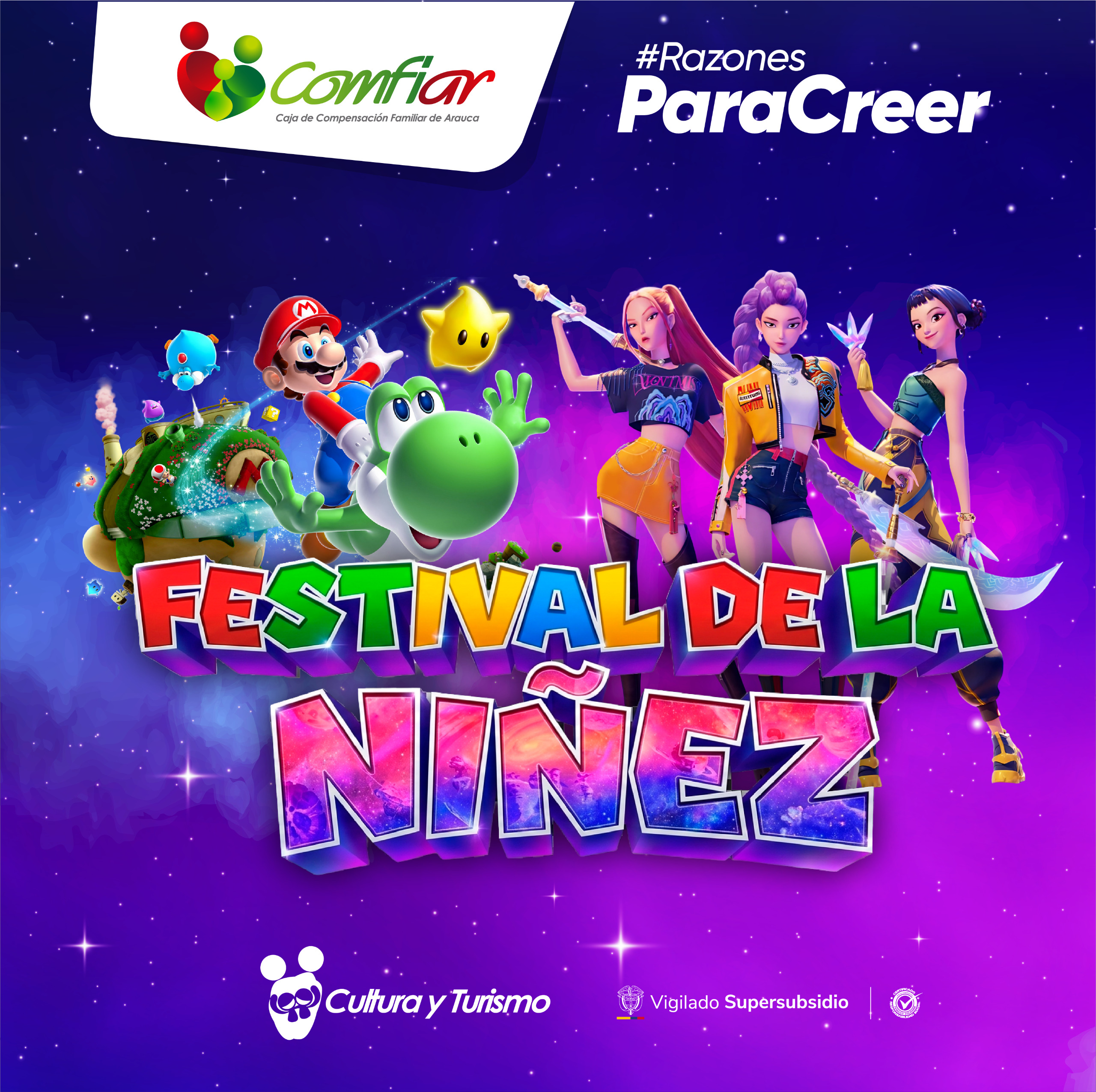 Listos para la celebración de la Niñez