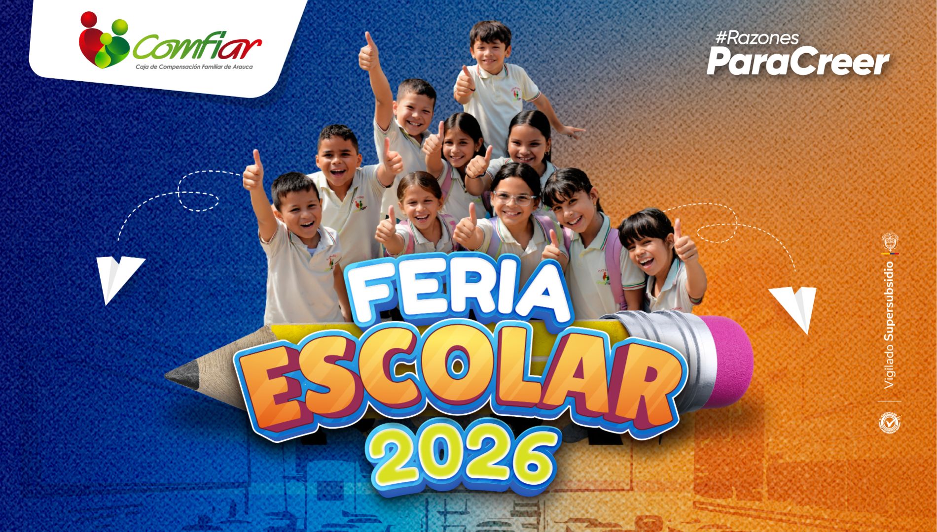 La Feria Escolar Comfiar recorrerá los 7 municipios del Departamento